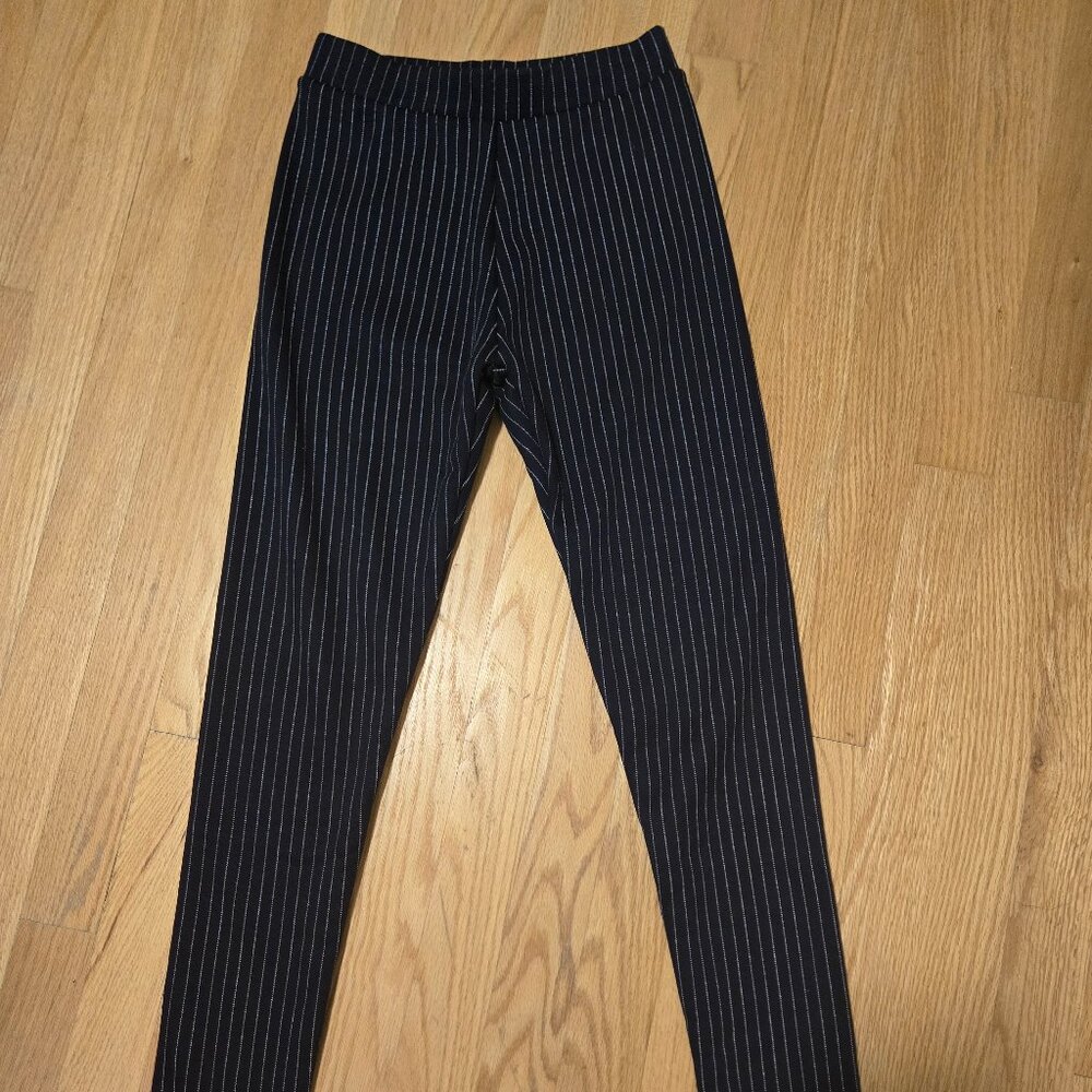 Women's High Waist Stretchy Stripped Leggings